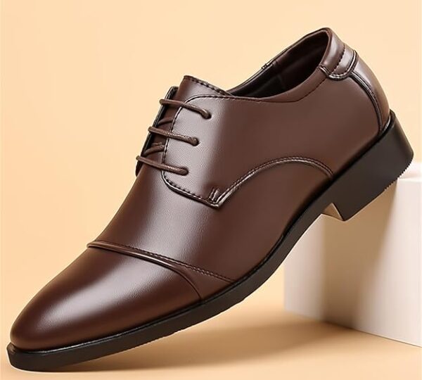 Burgundy Dress Shoes for Men