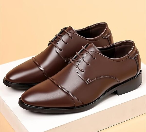Burgundy Dress Shoes for Men