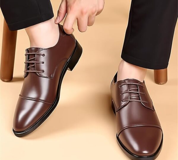 Burgundy Dress Shoes for Men