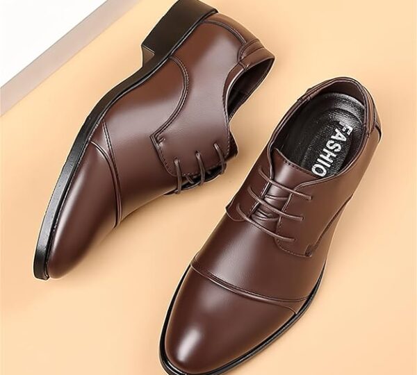 Burgundy Dress Shoes for Men